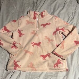 The Children's Place Pink Horse Print Sweatshirt
